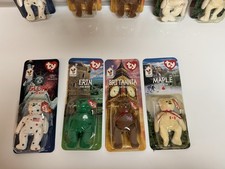 LOT TY Beanie Babies Extremely Rare Errors Retired 1997-98 With Numerous Errors