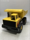 Vintage Tonka Yellow Black Metal Collectible Turbo Diesel Dump Truck
