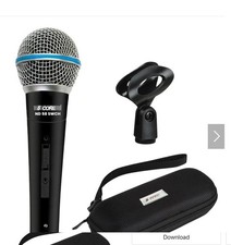 5 Core Microphone Professional Dynamic Mic for Karaoke Singing XLR Wired Micr fo