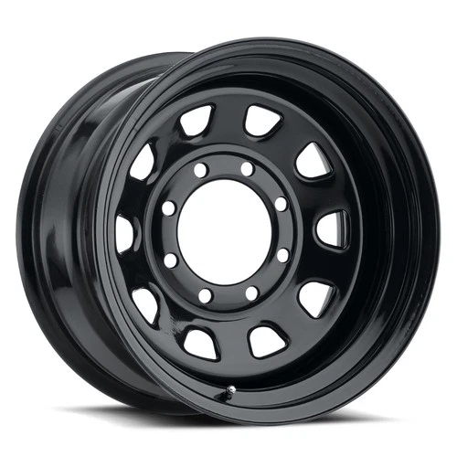 17x8/17x9 Vision HD 84H 6x5.5/6x139.7 -12/-12 Gloss Black Wheels Rims Set(4) 108