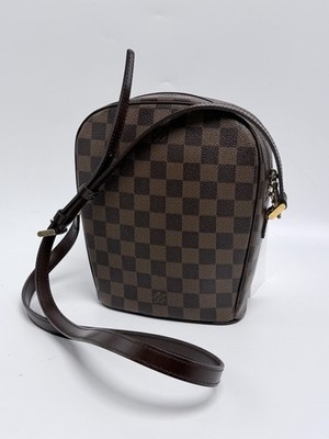 Louis Vuitton Damier Ebene Ipanema PM Crossbody Bag Shoulder BIN007LV