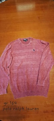 Schöner Roter Langarm Pullover Gr.164 Polo , Ralph Lauren 