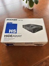 BRAND NEW Kicker 8" Hideaway Under-Seat Powered Car Audio Subwoofer HS8