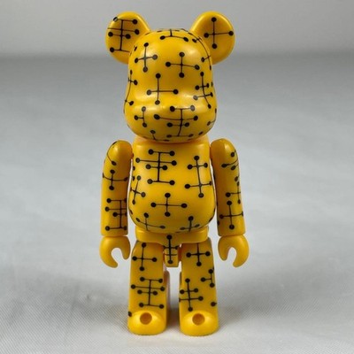 BE@RBRICK 100% Series 9 PATTERN (Eames Yellow)