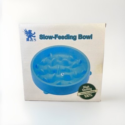 H&S Slow Feeding Bowl, Anti Schling Napf, Futterschale, Futternapf, Fressnapf