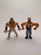Titan Sports 1991 Luke Bushwhacker & British Bulldog Figure – 4.5” Used