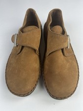 Great Josef Seibel Women's Flat Shoes Tan Suede Stylish Buckle Size 4 BNWOT