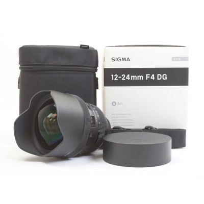 NIKON Sigma 4,0/12-24 DG HSM Art + NEU (272615)