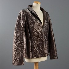Botondi Couture Giacca Donna Seta Taglia 46 Italia Second Hand Originale