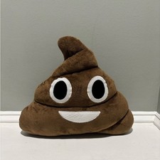 Brown Poop Emoji Plush Pillow