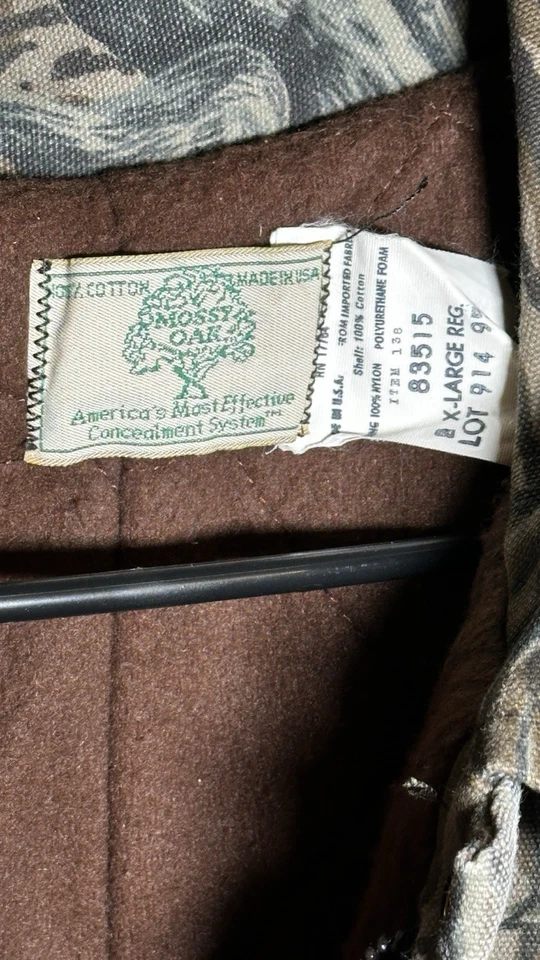 Винтажный утепленный комбинезон Mossy Oak Treestand XXL 2XL - Изображение 3 из 3