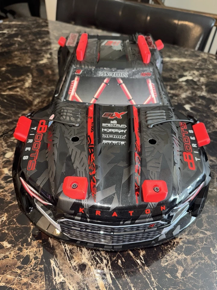 Kraton 8s EXB/Outcast 8s EXB 1/5 Scale Top, Front and Side Skid kit. 8 Piece Set - Image 2 of 4