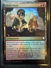 Bitter Work Avatar: The Last Airbender Foil
