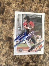 AJ Vukovich Signed 2021 Topps Pro Debut Rc Auto Arizona Diamondbacks # PD-137