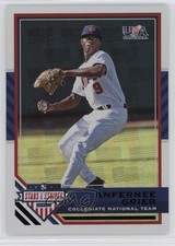 2017 USA Baseball Stars & Stripes Longevity Black Flag /5 Anfernee Grier 0i76