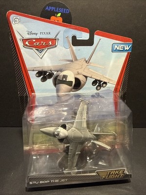 Disney Pixar Cars Take Flight Stu Bop The Jet 1/55 Diecast Mattel 2011