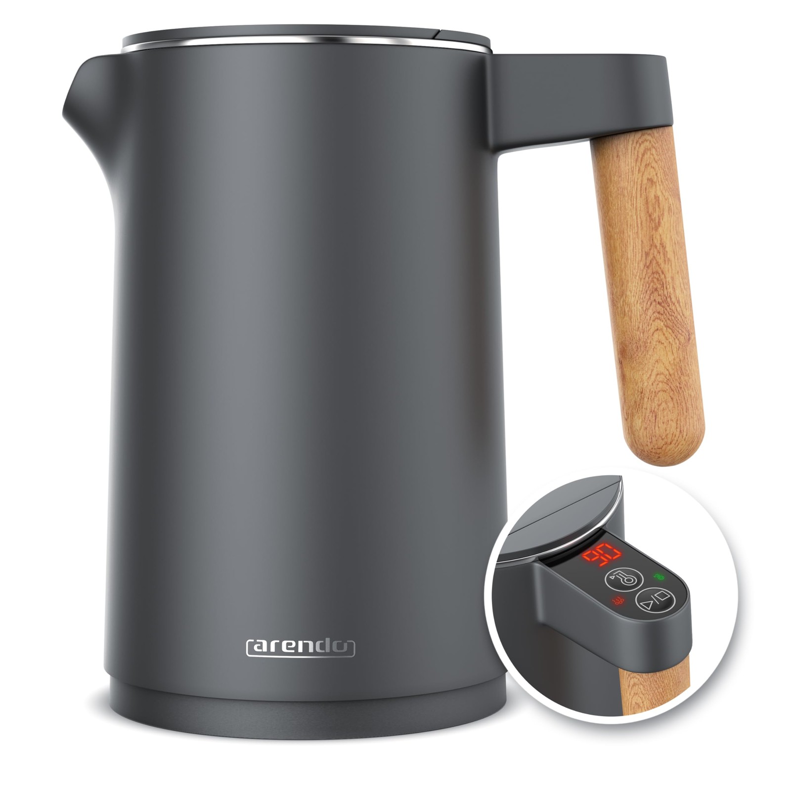 Arendo Bollitore Professionale Inox: Il Segreto per Infusi Perfetti
