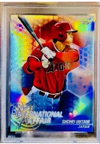 Shohei Ohtani LIMITED RARE Rookie Card PSA 10🔥2018 Topps Chrome REFRACTOR IA-SO