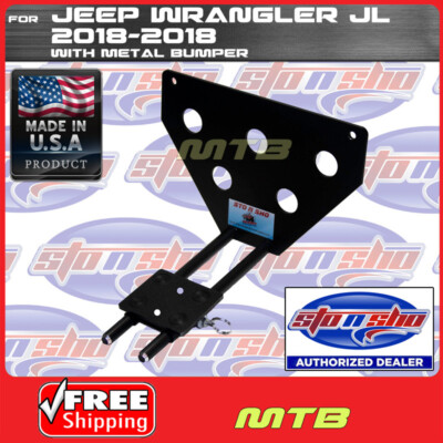 Licenseplate Halterung Für 18-19 Wrangler Jl / 20 Gladiator Rubicon Sto N Sho