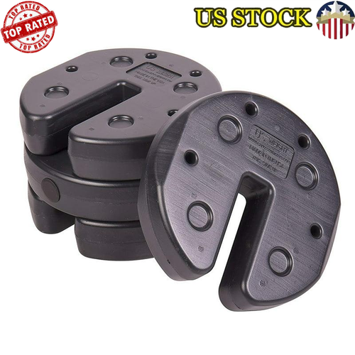Interlocking Canopy Weights Tent Canopy Umbrella Safety 30 Lbs Total Weight New