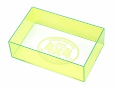 Caja de exhibición Tamiya 95548 Mini 4x4 caja de control de dimensiones para automóvil (edición verde neón)