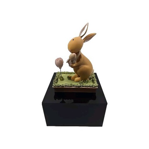 Demdaco Claire Stoner Bunny Run Bunny Hugs Figurine Small 2006 Easter Home Decor