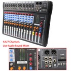 New 12 Channel Live Studio Audio Mixer Mixing Console USB Sound Board