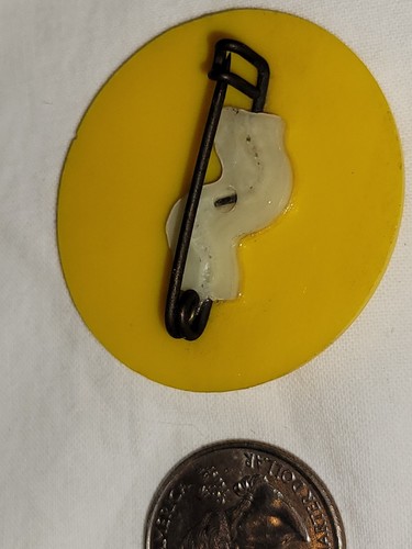 CHOICE of year CENTRAL CONN STRIPER fishing CLUB Meriden CT Pinback Badge pb - Picture 24 of 86