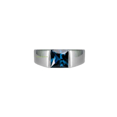 Natural London Blue topaz Gemstone 925 Sterling Silver Ring For men's # ...