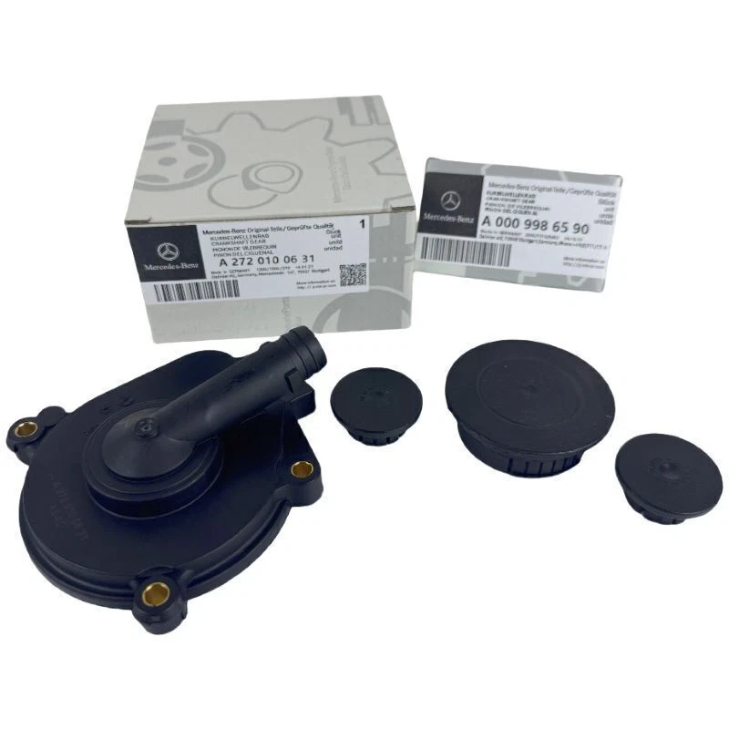 Engine Oil Separator Kit Cover w/Seal & Camshaft Cap Set For Mercedes - Изображение 4 из 4