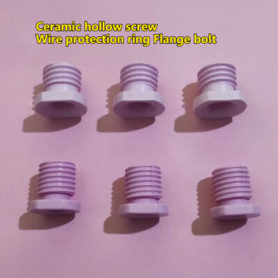 M8 M12 M14 M16 M18 M24 M30 Ceramic hollow screw Wire protection ring Flange bolt