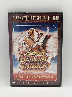BLAZING SADDLES New Sealed DVD 30th Anniversary Special Edition Mel Brooks