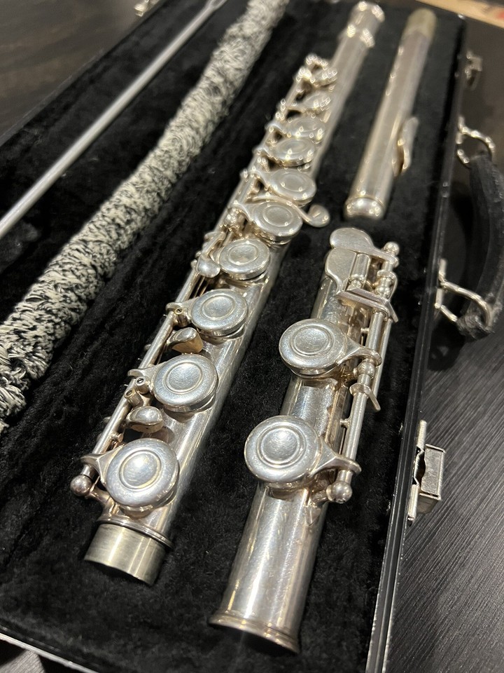 Vintage 1960’s Artley Flute Made In Elkhart, Indiana With Hard Case eBay