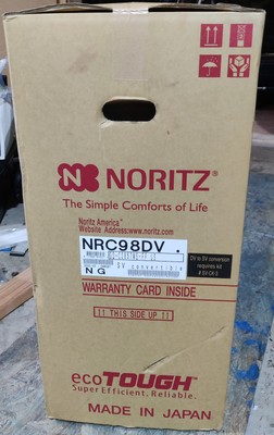 Noritz GQ-C2857WS-FF US NG 9.8GPM Natural Gas High Tankless Water Heater -  White for sale online | eBay