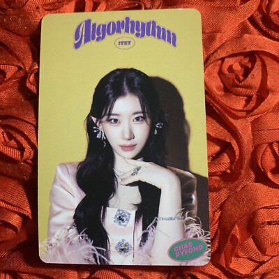 CHAERYEONG ITZY Algorhythm Edition Celeb K-POP Girl Photo Card