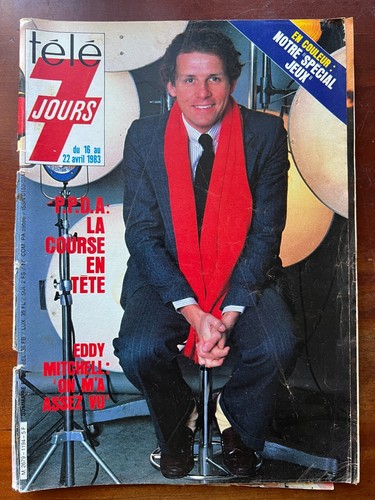 L'Equipe Magazine 16/04/1983 - Marie José Vetter, Tardelli, Bearzot, Schlesser