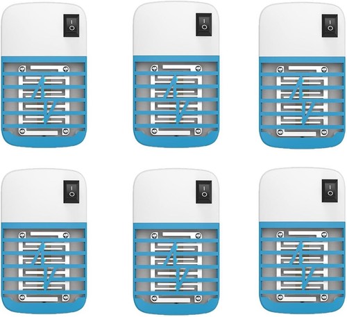 2/4/8 Electric Mosquito Killer Lamp Bug Insect Zapper Plug in LED Repellent Trap - Picture 11 of 12