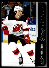 2021-22 UPPER DECK YOUNG GUNS YG ROOKIE Mason Geertsen New Jersey Devils #470