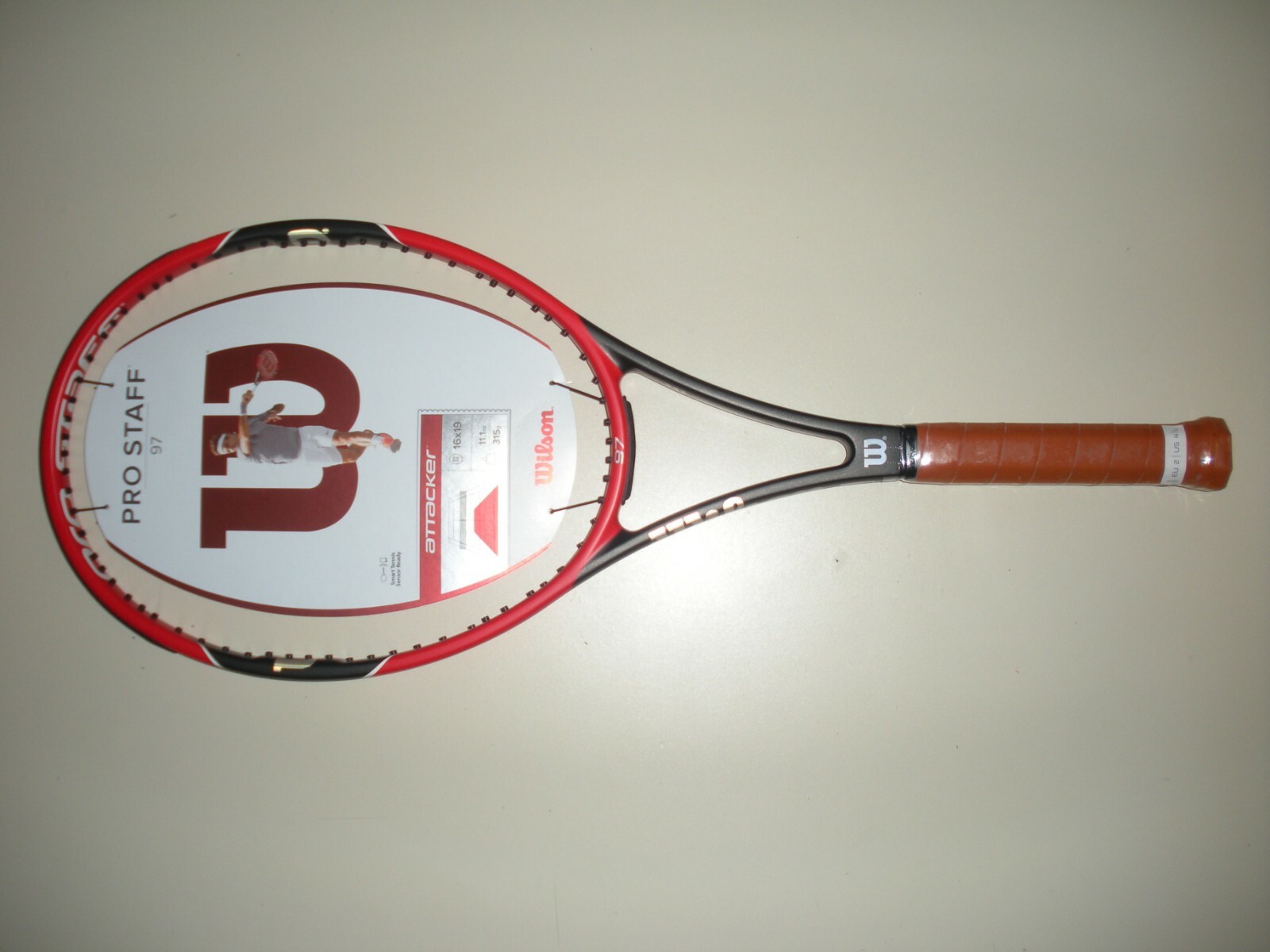 wilson pro staff 97l countervail black racquet