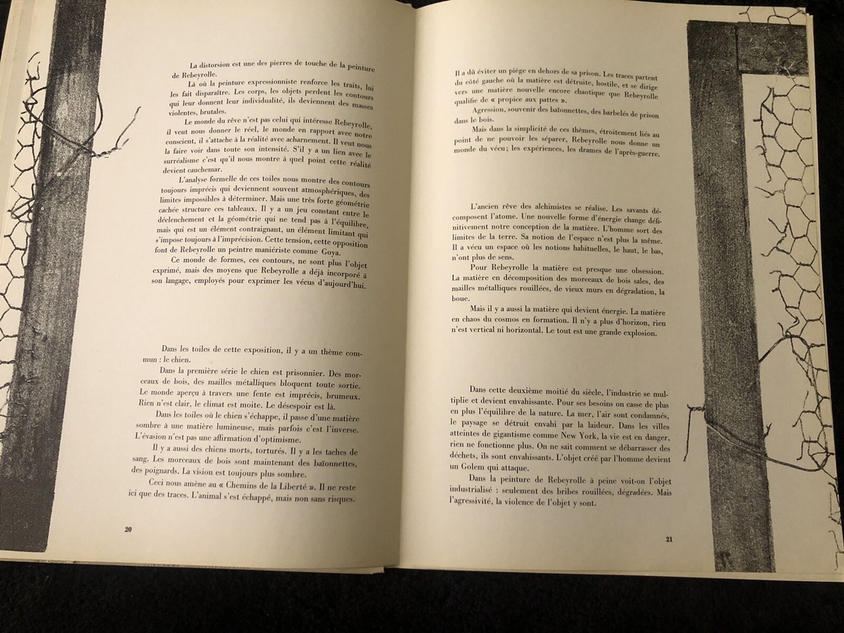 Derriere Le Miroir DLM 202 March 1973 Paul Rebeyrolle Maeght