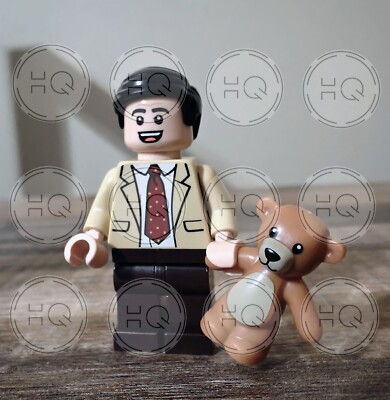 **NEW** 100% LEGO Mr. Bean TV Show Minifigure w/ Teddy