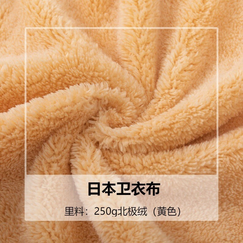 Women Winter Fleece Hoodie Blue White Floral Zip Jacket Hoody Sweater - Image 4 of 4