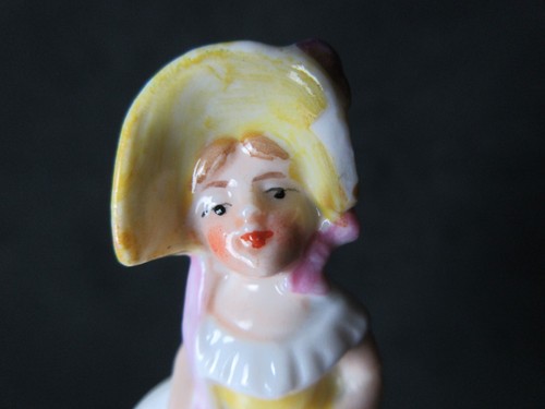 4 medias muñecas de porcelana vintage para cojines de alfiler - Imagen 23 de 24