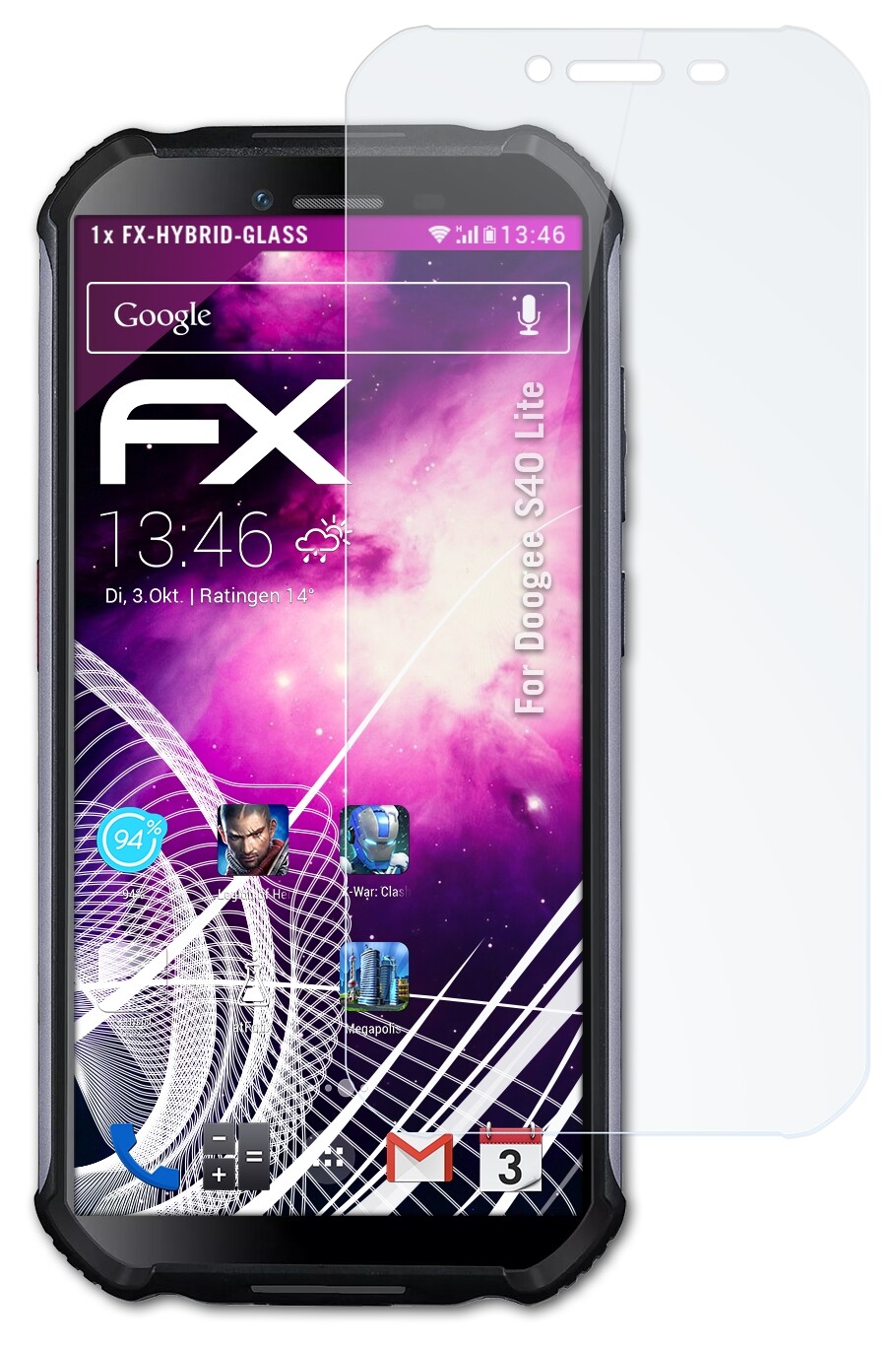 AtFoliX FX Hybrid-Glass Panzerfolie Für Nikon Coolpix S4000 – 9H Härte, Kratzfest & Unsichtbar
