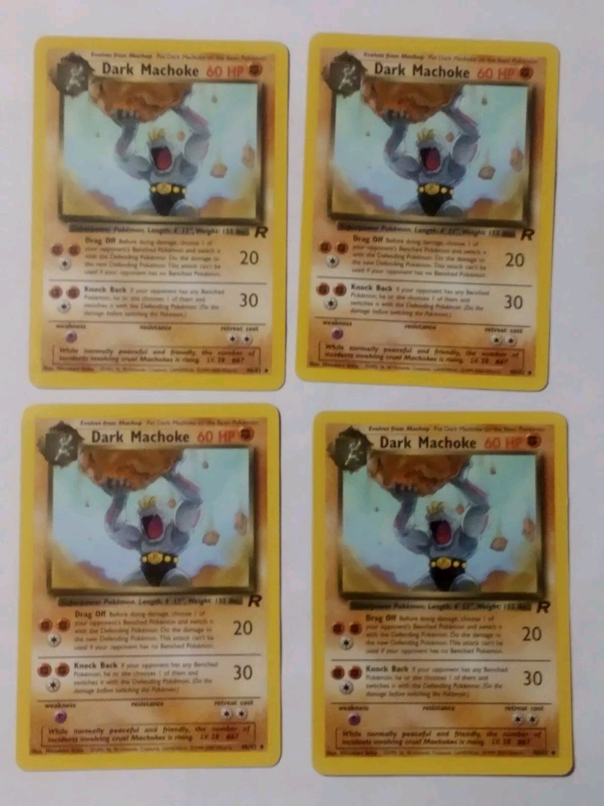 Dark Machoke 40/82 Team Rocket Regular