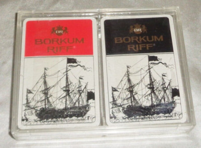 Borkum Riff Esselte Dymo Oberg's Eskilstuna Sweedish Playing Card Game SEALED