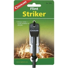 (6)-Coghlans Flint Striker Fire Starter. Works Well When Wet Model: 1005