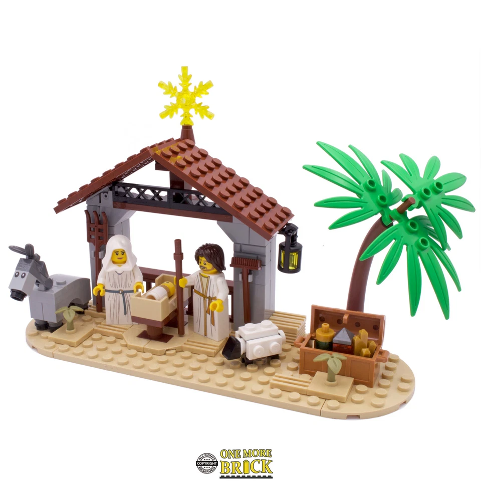 Nativity - Mary Joseph Jesus minifigures | Christmas Xmas | Made With Real LEGO - Image 4 of 4