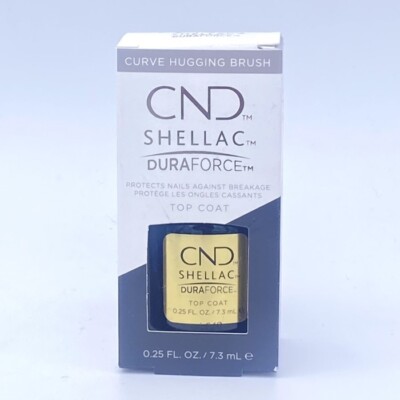 CND Small Shellac - Duraforce Top Coat - 0.25oz / 7.3ml