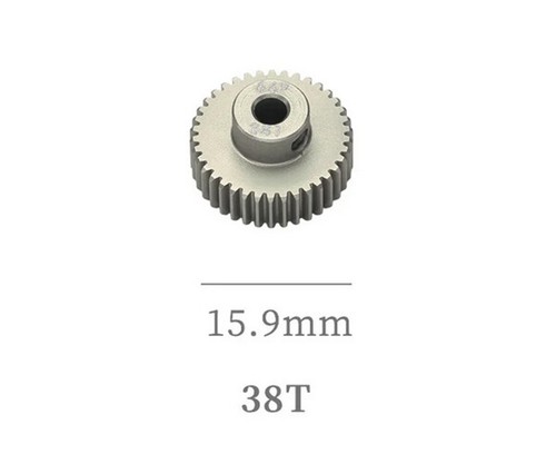 HARD COATED ALU 64P PITCH 21T - 54T PINION GEAR FOR 1/8 1/10 CAR BUGGY MONSTER - Picture 42 of 58